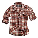 Wood Cutter Shirt / Holzf&auml;ller Hemd, langarm, Farbe: rot karo