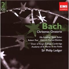 Christmas Oratorio (Ameling, Baker, Tear, Fischer-Dieskau, King's College Choir, Academy of St Martin in the Fields, Sir Philip Ledger)