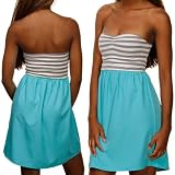 Roxy Savage Juniors Strapless Dress - Moroccan Mint