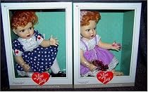 I Love Lucy Premier Baby Doll Set of Episode 150 & 78 (Lucy's Italian Movie and Ricky's Old Girlfriend)