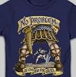 No Problem is Too Big for GOD - Kids Christian T-Shirt