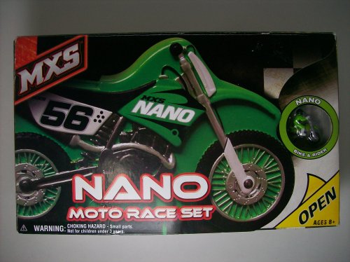Childrens Toyshop  Toys : MXS Nano Moto Race Set