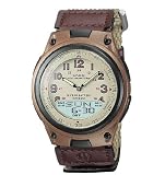 New Casio Ana Digi Dual Time Data Bank Watch with World Time, Alarm, Timer and More (AZ5543)