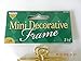 Nicole Mini Decorative Frame Square 2.5 in by 2.5 in