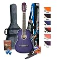 Ashton CG44-PK Classical Guitar Outfit - Blue Burst [Electronics]