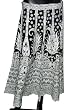 Lady Skirt Black & White Print New Spring Fashion Gypsy Tie Clothing 35"
