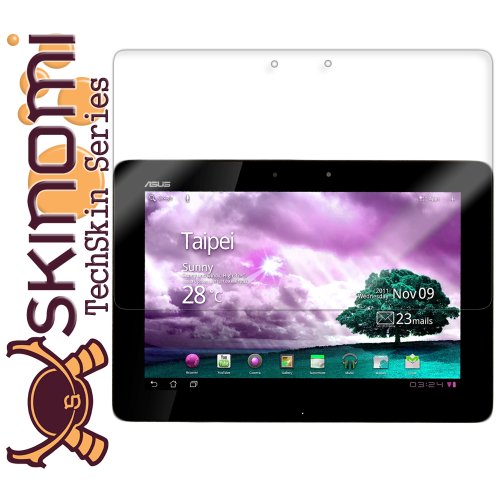 Skinomi TechSkin - Screen Protector Ultra Clear Shield for Asus Transformer Prime (Tablet Only) + Lifetime Warranty