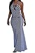 shekiss Sexy Women Summer Maxi Stripe Stretch Bodycon Party Bandage Club Dresses