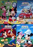 Disney Mickey Mouse Clubhouse Set of 4 Different 96 Page Coloring Books