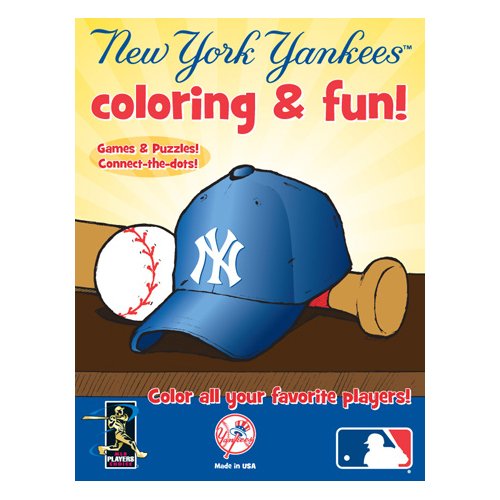 Hawk's Nest Publishing MLB New York Yankees Coloring Book