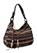 Scarleton Striped Jacquard Hobo Bag H1581