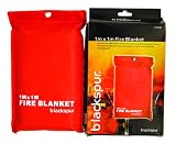 Fire Blanket 1 m x 1 m. Ideal For Kitchens, Caravans.