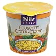 Nile Spice Lentil Curry Couscous, Low Fat,  1.9-Ounce Cups (Pack of 12)