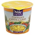 Nile Spice Lentil Curry Couscous, Low Fat,  1.9-Ounce Cups (Pack of 12)