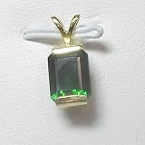 14K Chrome Tourmaline Pendant