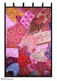 Review Novica  / Cotton wall hanging, 'Sugarplum Visions'