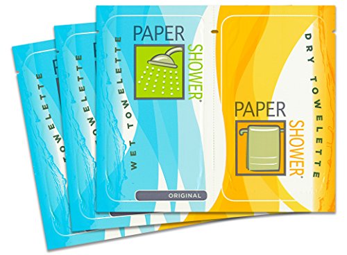 Paper Shower, Large Body Wipes (12 pack)
