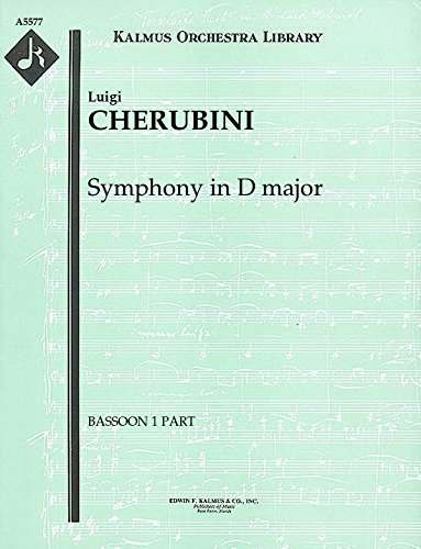 Symphony in D major: Bassoon 1 part (Qty 2) [A5577]