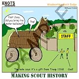 Making Scout History - Woodworking - 10x10 Quilt Square