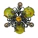 Jewelry : Brown Acrylic Pearl F Pin Brooch