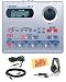 Boss DR-3 Dr. Rhythm Drum Machine Bundle with Headphones, 10-Foot Instrument Cable, 10-Foot MIDI Cab