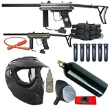 Spyder E MR-1 Paintball Gun Gold Starter Package