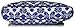 Vera Bradley Women's Cotton Hipster Crossbody Purse, Cobalt Tile, One Size