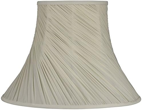 Laura Ashley Chelsea Cream Swirled Pleat Bell Lamp Shade