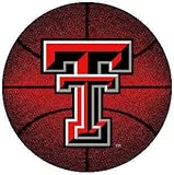 Texas Tech Red Raiders ( University Of ) NCAA 4' ft Basketball Rug