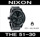ニクソン NIXON THE 51-30 ALL BLACK A057001 メンズ ウォッチ 腕時計 A057-001A057-001の画像