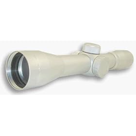 NcStar PISTOLERO 4x32E SILVER PISTOL SCOPE PLEX RETICLE SEPS432B