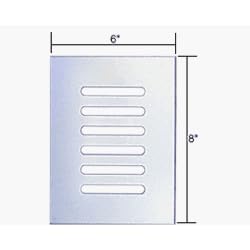 C.R. LAURENCE FMG680 CRL Clear Acrylic 6 X 8 Mirror Grille