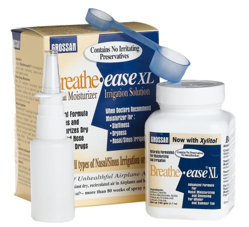 Grossan Breathe-ease Nasal Moisturizing and Irrigation Solution Kit