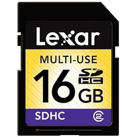 51YYJSgjFAL. SL500 AA280  Lexar 16 GB Class 2 SDHC Flash Memory Card LSD16GASBNA