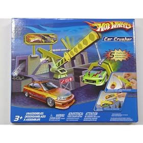 Hot Wheels Car Crusher Set by Mattel by Hot Wheels