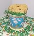 Gourmet Food : Scott's Cakes 1 lb. Almond Cookies in a Blue Bunny Pail
