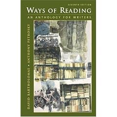 Ways of Reading: An Anthology for Writers