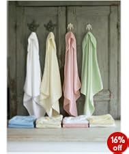 Cuddle 'n' Dry Hooded Towels - 3pk Pink