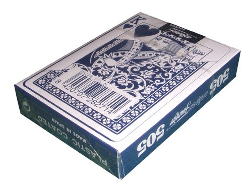 Fournier 505 Blue Marked Decks Playing Cards - Naipes Fournier 505 Mazo Azul Marcadas