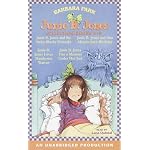 Junie B. Jones Collection Books 5-8: #5 Junie B. Jones and the Yucky Blucky Fruitcake; #6 Junie B. Jones and That Mea nie Jim's Birthday; #7 Junie B. Jones Loves Handsome Warren; #8 Junie B. Jones book cover