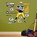 Fathead NFL Green Bay Packers Aaron Rodgers: Fathead Jr - Large Officially Licensed NFL Removable Wall Decal