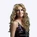 Sogood Hot Sale europäischen und amerikanischen Stil goldenen Curly Perücken für Frauen und Damen