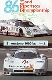 Sports Car World Championship 1986 - Silverstone 1000 km