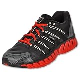K-SWISS Blade-Max Endure Men's Running Shoes, Black/Castle Grey/Fiery Red
