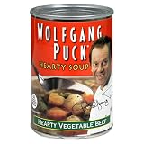 Wolfgang Puck Hearty Vegetable Beef Soup, 14.5-Ounce Cans (Pack of 12)
