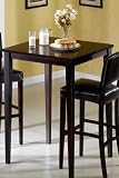 Leather Club Bar-height Pub Table