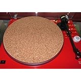 Turntable Toys TC-8 Cork Audiophile Turntable Mat 1/8-Inch thick