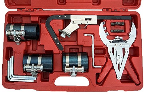 Engine Piston Ring Service Compressor Tool Set 