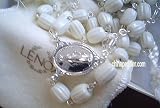LENOX BIRTHSTONE ROSARY APRIL NEW IN BOX