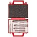 Magafor S195/6 6 Piece, 2 Flute, 90 Degrees Cutting Angle Cobalt Steel Uncoated (Bright) Combination Spotting Drill And Countersink Bit Set